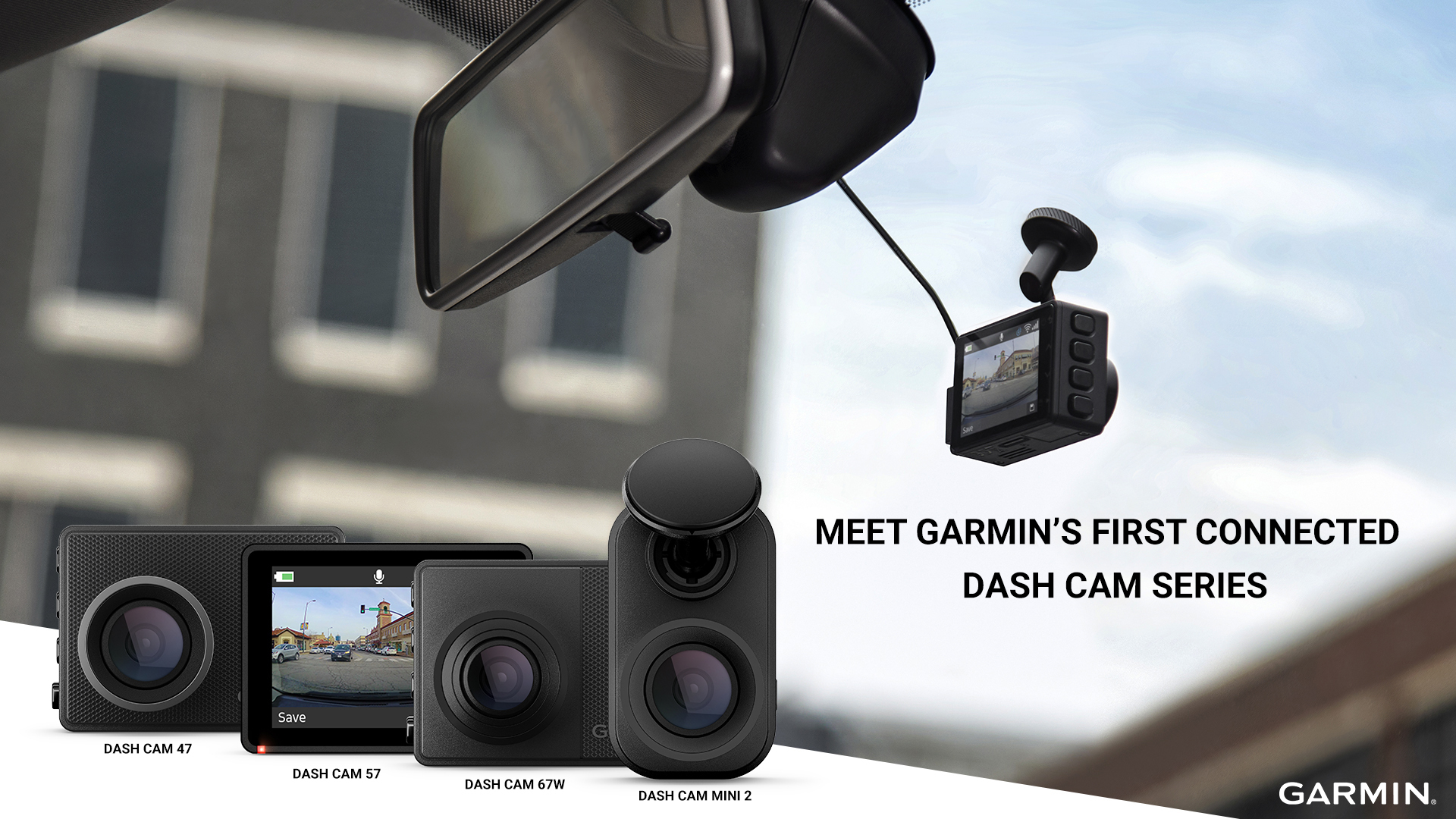 Envision Optage udvande Stay alert with Garmin's first connected dash cam series | Business Wire