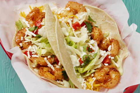 Grilled Shrimp Baja Taco at Fuzzy's Taco Shop. (Photo: Business Wire)