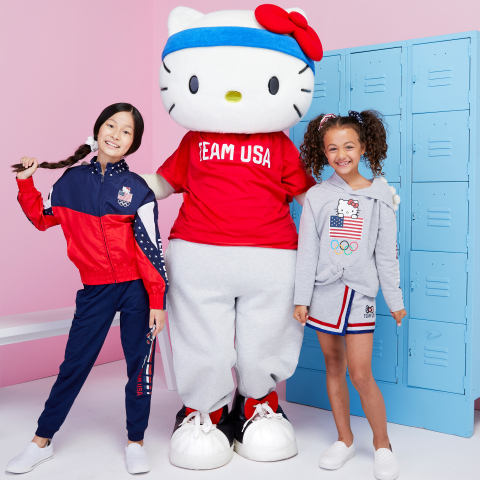 U.S. Olympic Athlete Allyson Felix Joins Sanrio® for the Launch of Limited-Edition Team USA Collaboration (Photo: Business Wire)