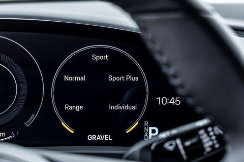 thumbnail The new Taycan Cross Turismo features Gravel Mode as standard which improves suitability for driving on rough roads (Photo: AETOSWire)