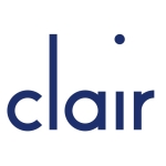 clair logo blue big