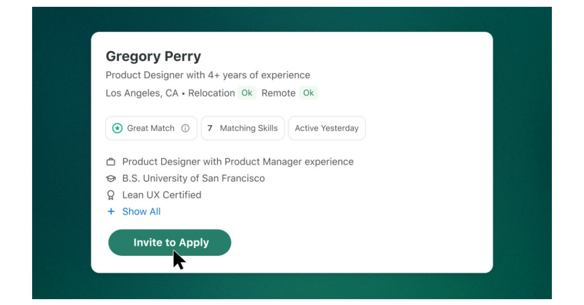 ZipRecruiter’s ‘Invite to Apply’ Generates 2.5 Times as Many Candidates