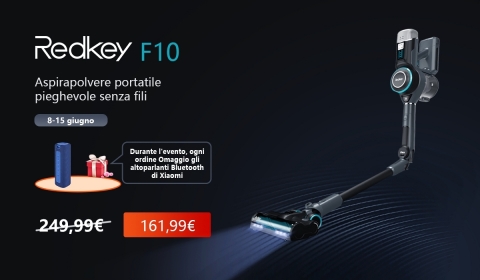 Hot-selling Redkey F10 Handheld Cordless Foldable Vacuum Cleaner provides an easy way to remove dust under bed (Graphic: Business Wire)