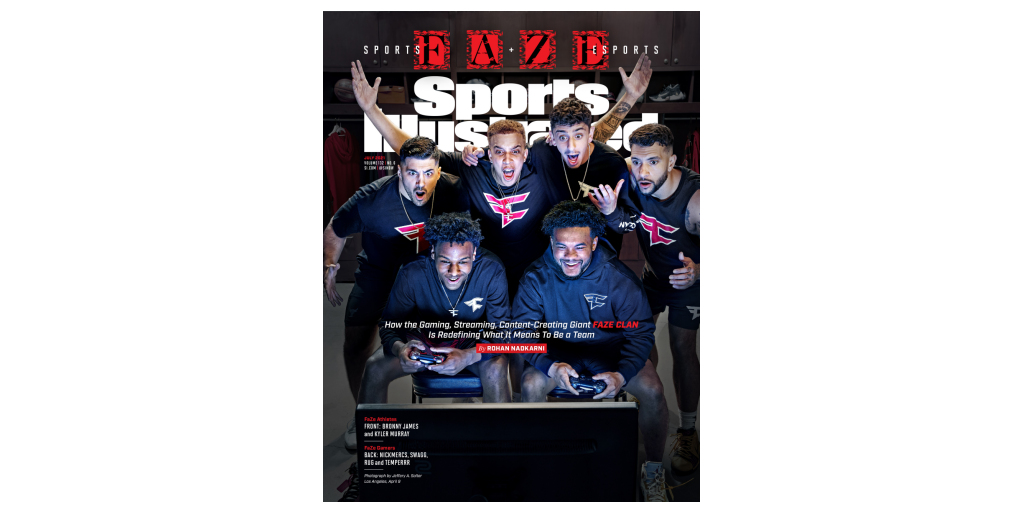 Sports Illustrated Magazine July 2021 FAZE CLAN Bronny James Kyler