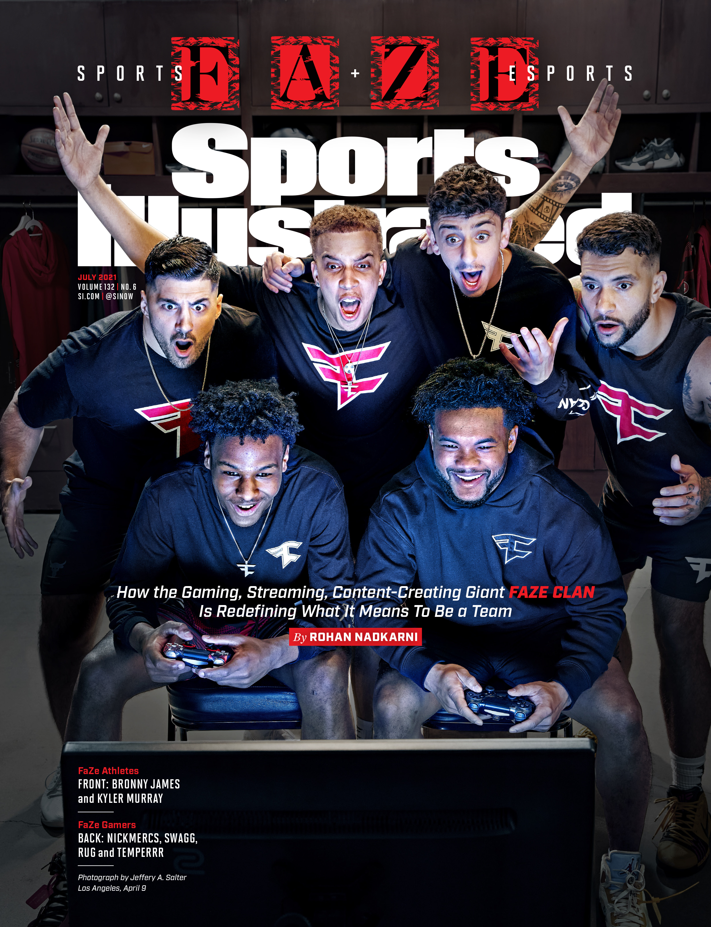 Faze Clan Reaches Beyond World Of Esports Onto Cover Of Sports Illustrated S July Issue Business Wire