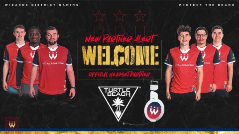 Turtle Beach joins forces with NBA 2K League Champions Wizards District Gaming, who will be using the brand's Elite Pro 2 performance gaming headset as they continue to dominate the digital hardwood. (Photo: Business Wire)