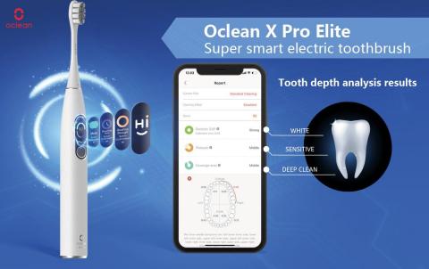 Oclean X Pro Elite Ushers in Era of Deep Smart Electric Toothbrush in 2021 (Photo: Business Wire)