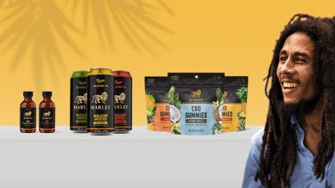 Docklight Brands is bringing Bob Marley’s belief in the positive potential of the herb to consumers worldwide through Marley™ CBD, which offers a wide range of high quality, CBD-infused products. For more information, please visit enjoymarleycbd.com (Graphic: Business Wire)