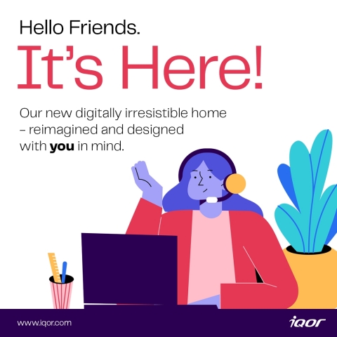 original iQor Announces New Website; Tech-enabled BPO revamps website to reflect its ' digitally irresistible' solutions and culture (Graphic: Business Wire)