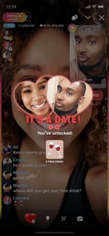 original DateNight on Tagged (Graphic: Business Wire)