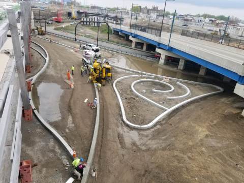 original Topcon announces system solutions designed to support curb and gutter paving professionals. (Photo: Business Wire)