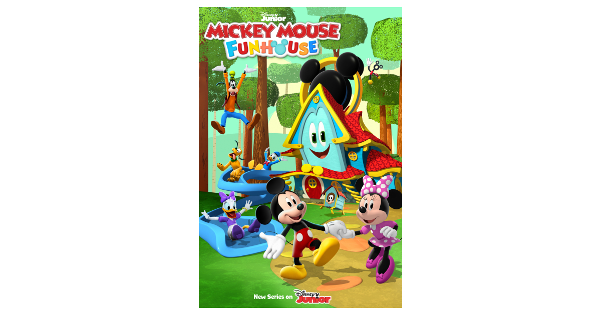 Mickey Mouse Moves from Clubhouse to Funhouse in Preview of New Disney  Junior Series, Mickey Mouse Funhouse 