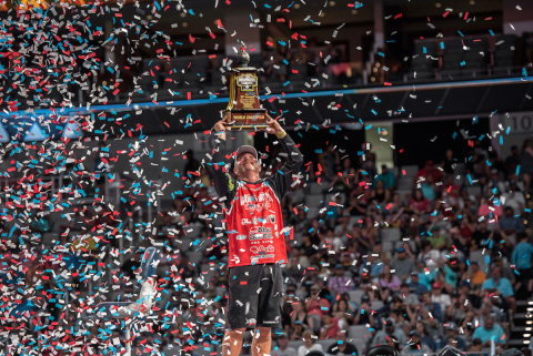 Garmin is proud to be the electronics choice of champions as Garmin pro Hank Cherry Jr. claimed his second victory in a row at the Academy Sports + Outdoors Bassmaster Classic presented by Huk at Lake Ray Roberts, June 11-13.