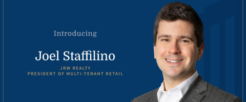 JRW Realty's New President of Multi-Tenant Retail (Graphic: Business Wire)