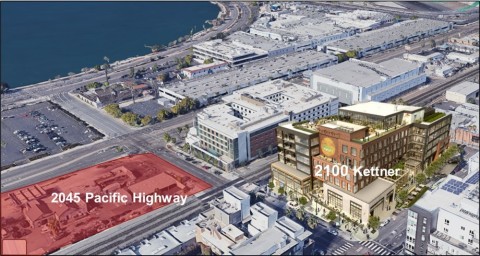 2045 Pacific Highway and 2100 Kettner (Photo: Business Wire)