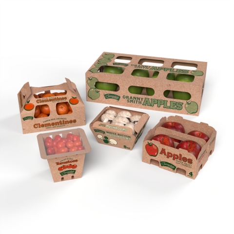 WestRock Company has announced an expansion of its produce packaging offerings with the launch of its EverGrow™ Collection. The collection offers innovative alternatives to single-use plastic packaging for produce from snacking tomatoes to apples. (Photo: Business Wire)