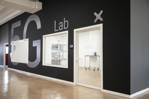 The 5G Lab at EXOR's smart factory in Verona, Italy. (Credit: EXOR)