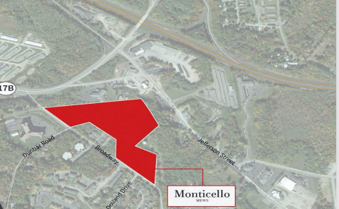 Proposed site of Monticello Mews (Photo: Business Wire)