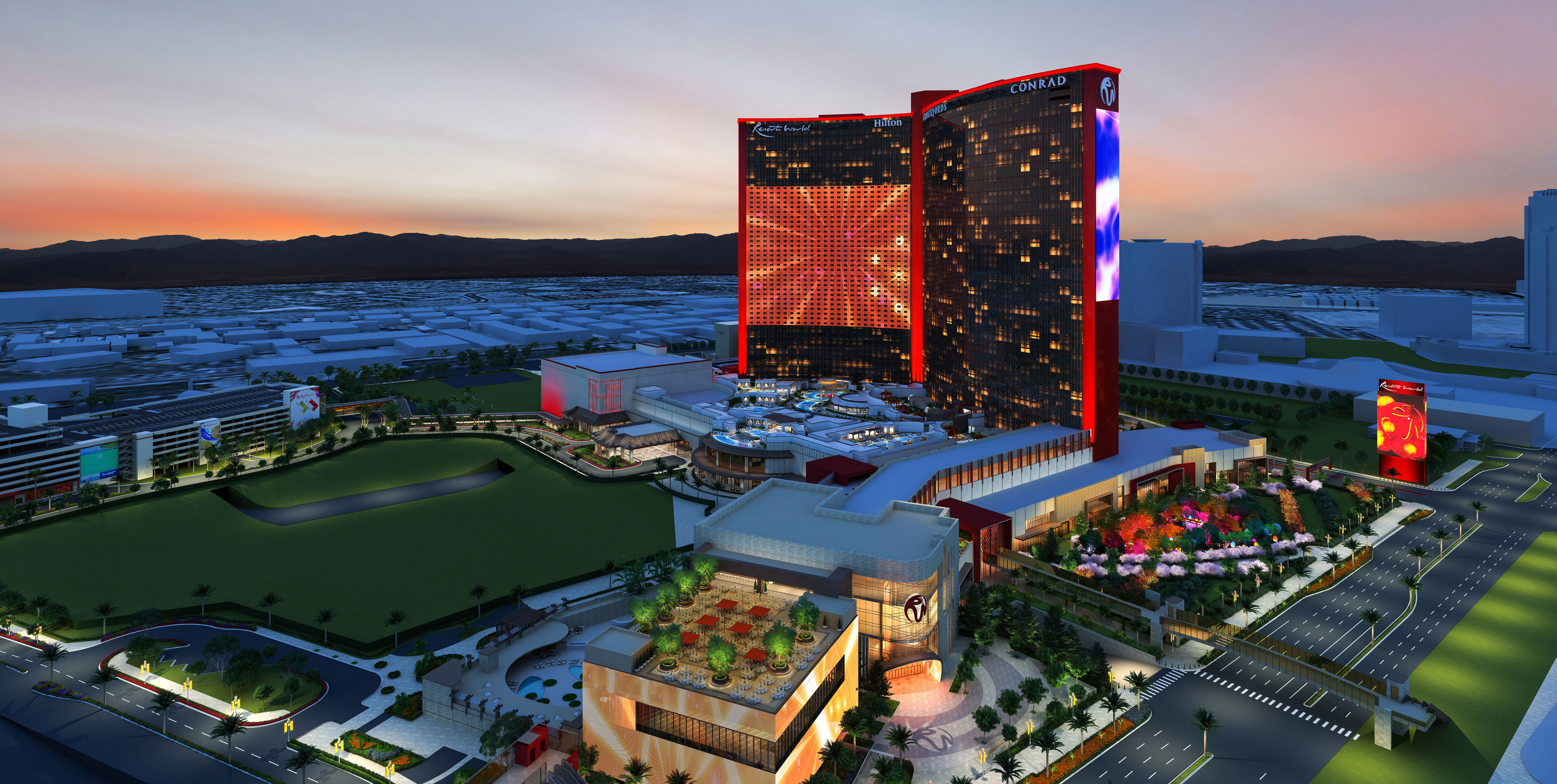 Las Vegas Hilton at Resorts World, The Strip, Las Vegas Hotel