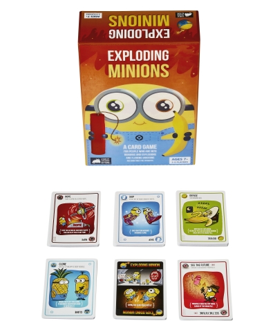 Exploding Minions by the team behind Exploding Kittens (Photo: Business Wire)