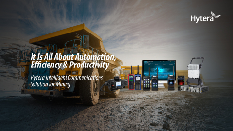 Hytera's digital communications solution gives the mining industry a competitive edge (Graphic: Business Wire)