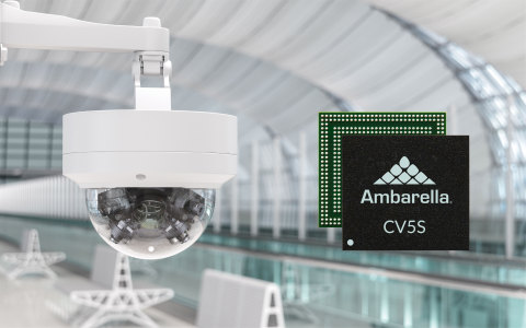 thumbnail Ambarella announces the CV5S and CV52S edge AI vision SoC families for next-generation multi-imager and single-imager video security, smart city, smart building, smart retail and smart traffic AIoT camera applications. (Photo: Business Wire)