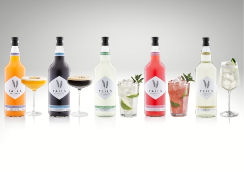 TAILS, the premium batched cocktail brand, acquired by family-owned Bacardi in November, is delivering 10,000 sample kits to newly reopened on-trade outlets across Europe as part of an initiative to highlight how anyone, in any type of bar or restaurant, can serve quality cocktails easily, quickly, consistently and at scale – and at the same time generate a welcome new revenue stream. (Photo: Business Wire)