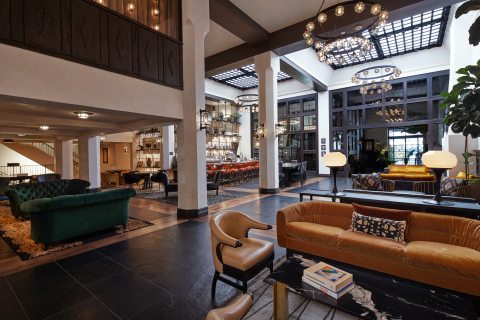 Lobby at Hotel Figueroa. (Photo: Business Wire)
