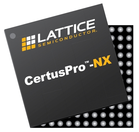 The Lattice CertusPro-NX general purpose FPGA (Graphic: Business Wire)