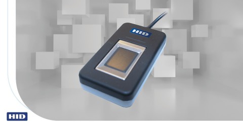 HID Global announces the TouchChip TC series of capacitive fingerprint sensors. The biometric device functions to the highest standards, providing quick and reliable biometric authentication. (Graphic: Business Wire)