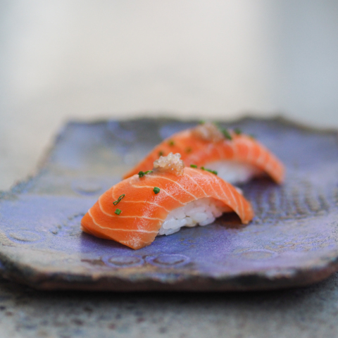 Wildtype sushi-grade, cell-cultivated salmon (Photo: Business Wire)