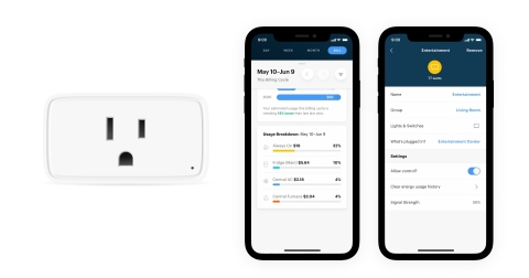 Powerlync is a low-cost plug-and-play energy management device that empowers every household with proactive control of their carbon footprint and energy costs. (Photo: Business Wire)