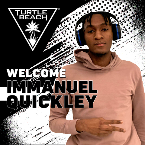 Turtle Beach and Immanuel Quickley, One of the NBA’s Brightest Young Stars, Join Forces to Showcase His Passion for Gaming and His Competitive Skills Beyond the Hardwood (Graphic: Business Wire)