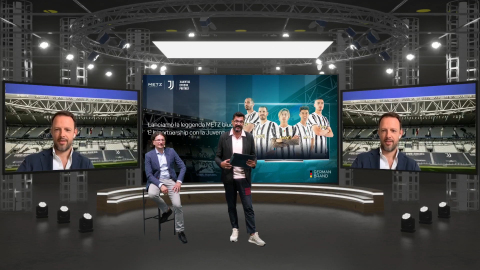 METZ blue, in Global Strategic Partnership with Juventus, to Greet Italian Football Fans with Immersive TV Experiences (Photo: Business Wire)