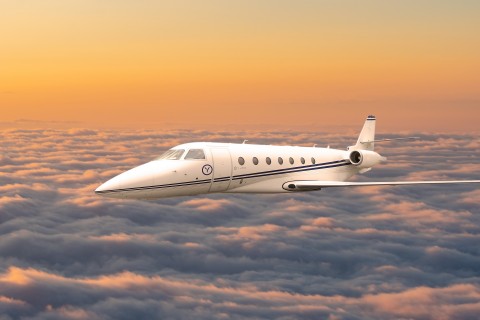 thumbnail Yugo私人航空公司的湾流G200中程私人飞机（照片：美国商业资讯） 