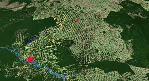 Esri releases first-ever high-resolution (10-meter), 2020 global land cover map (Photo: Business Wire)