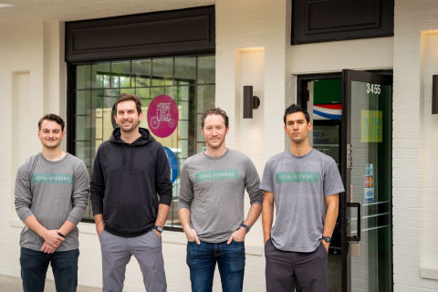 Left to right: Jon Goldsmith (co-founder and CEO), Jordan Bramble (co-founder and CTO), Matthew Rudofker (Head of Culinary), Andrew Munday (co-founder and COO) (Photo: Business Wire)