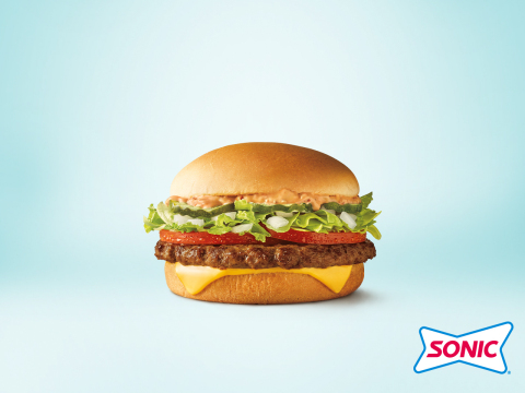The new limited time only SONIC® Crave Cheeseburger, perfected with a sweet and tangy, craveable sauce, is available until August 29 while supplies last (Photo: Business Wire)