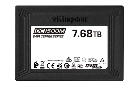 Kingston DC1500M U.2 NVMe PCIe SSD delivers enhanced enterprise-grade endurance with consistent latency and IOPS performance. (Photo: Business Wire)