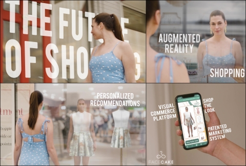 The newest addition to FaceCake's AI-driven AR shopping platform is the Infinite Virtual Closet, the personalized, shoppable, digital wardrobe. (Photo: Business Wire)