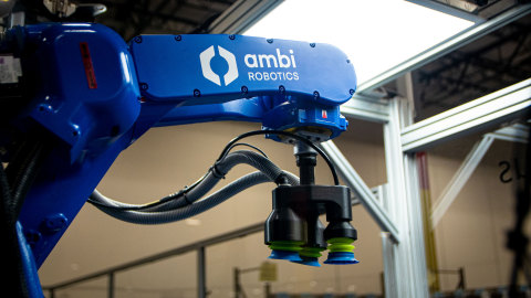 Ambi Robotics and DWFritz will build custom robotic solutions for Ambi Robotics’ supply chain customers. (Photo: Business Wire)
