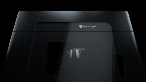 The FX20 will be the biggest, fastest and most sophisticated 3D printer Markforged has ever produced. Together with Markforged’s state-of-the-art software and materials, the FX20 will transform the Digital Forge into a next generation additive manufacturing platform capable of printing high-temperature thermoplastics reinforced with continuous fiber at the click of a button. (Photo: Business Wire)