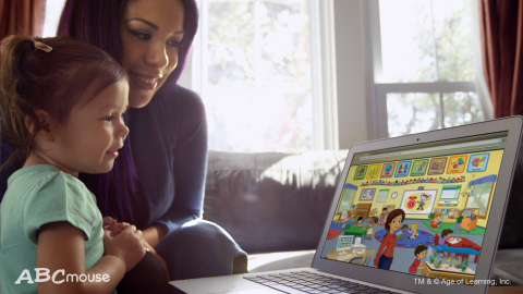 ABCmouse is the #1 digital education program for children ages 2-8 in the U.S. and will expand to include more personalized experiences for kids. (Photo: Business Wire)