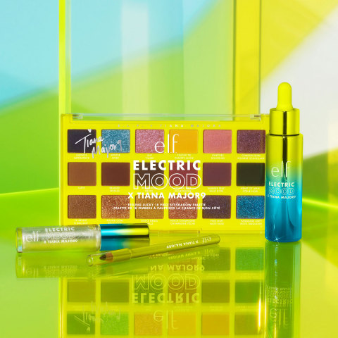 e.l.f. Cosmetics' limited-edition Electric Mood collection inspired by music artists, Tove Lo, Pitizion and Tiana Major9, is exclusively available at elfcosmetics.com and Target Style. (Photo: Business Wire)