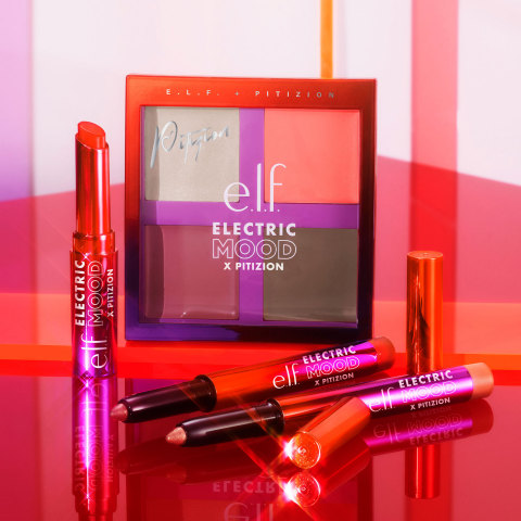 e.l.f. Cosmetics' limited-edition Electric Mood collection inspired by music artists, Tove Lo, Pitizion and Tiana Major9, is exclusively available at elfcosmetics.com and Target Style. (Photo: Business Wire)