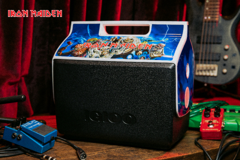 Igloo pays tribute to heavy metal legends through special-edition Iron Maiden Playmate cooler. (Photo: Business Wire)