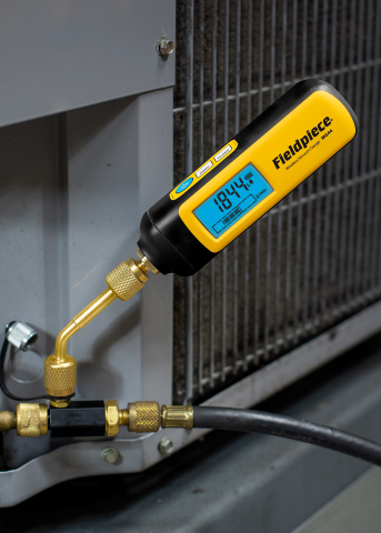 Fieldpiece Instruments introduces a new Wireless Vacuum Gauge for the HVACR professional. Visit www.fieldpiece.com for more information. (Photo: Business Wire)