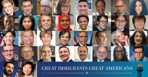 The 2021 Class of #GreatImmigrants — doctors and scientists, teachers and community leaders, advocates and changemakers — improve lives every day through their work. Read their stories. Carnegie.org (Graphic: Business Wire)