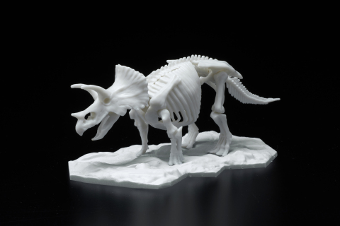thumbnail Dinosaur Skeleton Plastic Model Triceratops (Photo: Business Wire)