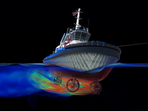 thumbnail Historic U.S. First as ABS, Robert Allan, Signet and USCG Use Purely 3D Process to Deliver Commercial Vessel. Picture courtesy of Robert Allan Ltd.